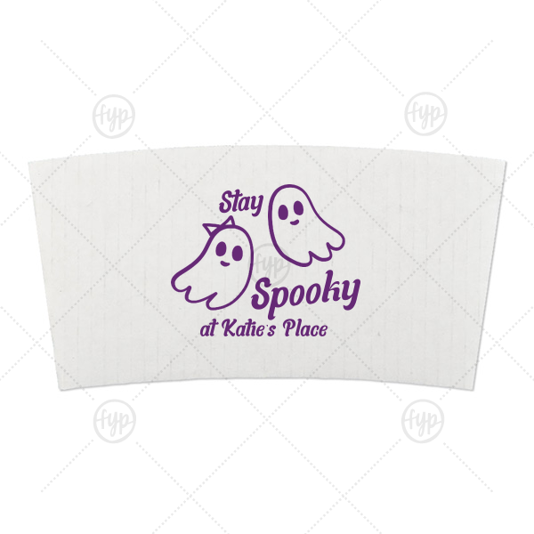 Groovy Halloween Coffee Sleeve 10-20-oz. Coffee Sleeve (Foil)