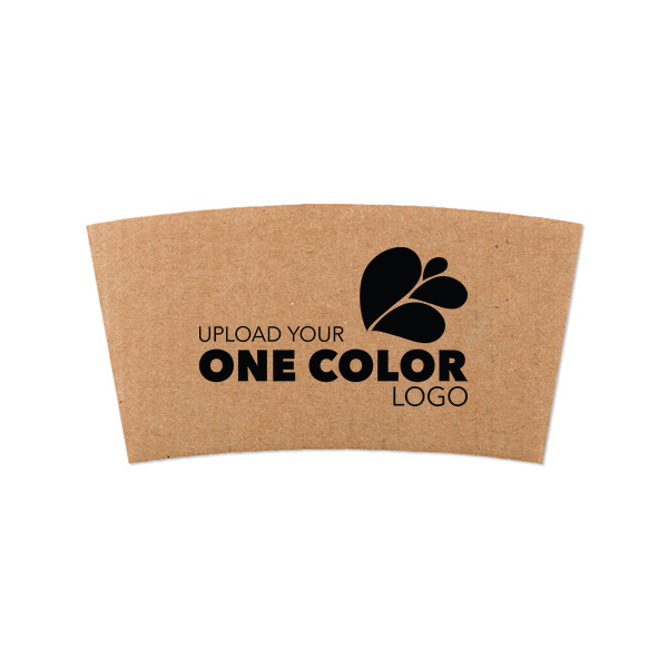 Company Logo Custom Coffee Sleeve 8-oz. Coffee Sleeve (Foil)