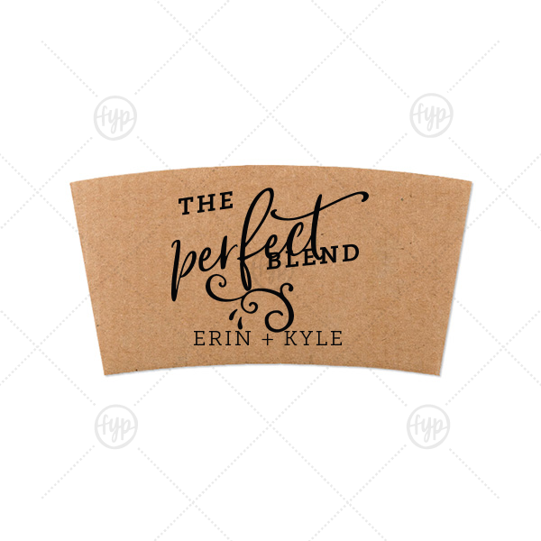 Perfect Blend Coffee Sleeve 8-oz. Coffee Sleeve (Foil)