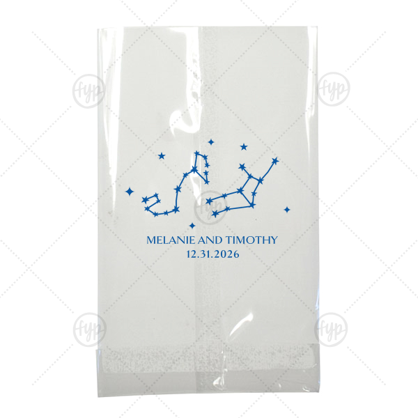 Written In The Stars Bag Small Cellophane Bag (Foil)