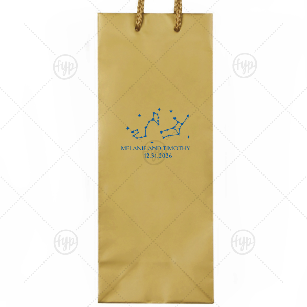 Written In The Stars Bag Classic Wine Bag (Foil)