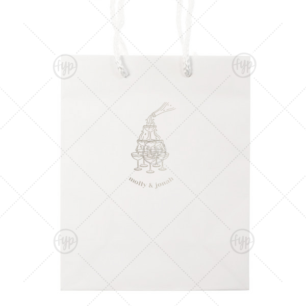 Classic Champagne Tower Bag Classic Gift Bag (Foil)