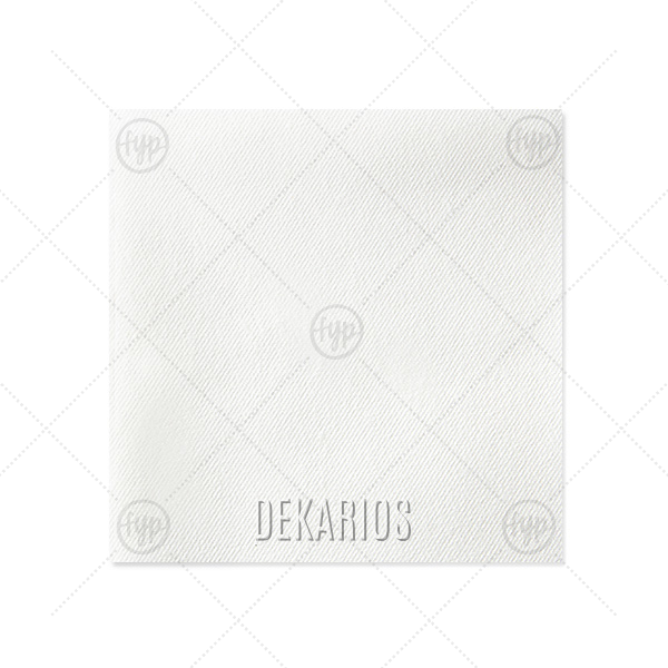 Bold Embossed Name Napkin Extra-Large Dinner Napkin (Foil)