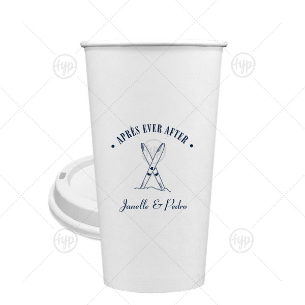 Après Ever After Cup 20-oz. Single Wall Paper Hot Cup (Ink)