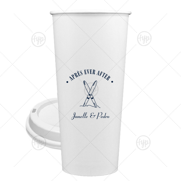 Après Ever After Cup 24-oz. Single Wall Paper Hot Cup (Ink)