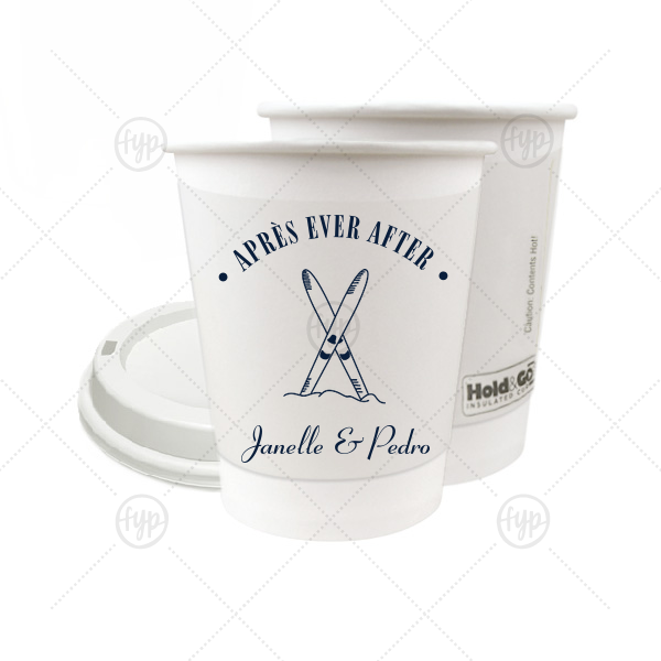 Après Ever After Cup 8-oz. Double Wall Paper Hot Cup (Ink)