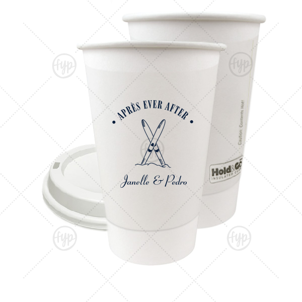 Après Ever After Cup 16-oz. Double Wall Paper Hot Cup (Ink)