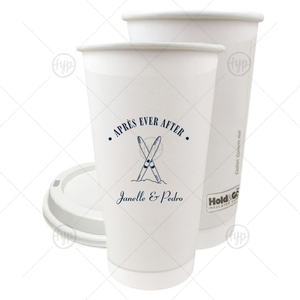 Après Ever After Cup 20-oz.Double Wall Paper Hot Cup (Ink)