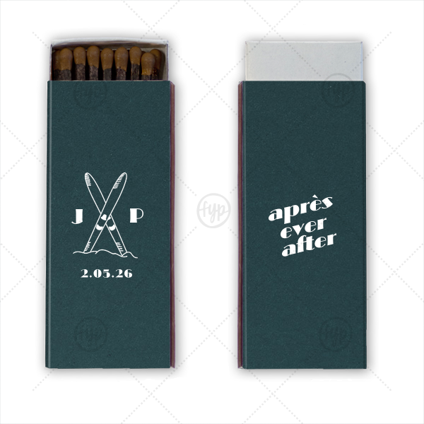 Après Ever After Matchbox Cigar Matchbox (Foil)