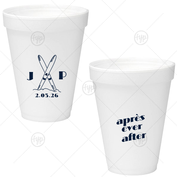 Après Ever After Cup 12-oz. Styrofoam Cup (Ink) 