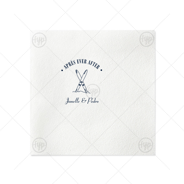 Après Ever After Napkin Luncheon Napkin (Foil)