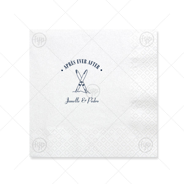 Après Ever After Napkin Luncheon Napkin (Foil)