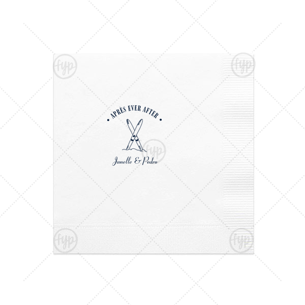 Après Ever After Napkin Dinner Napkin (Foil)