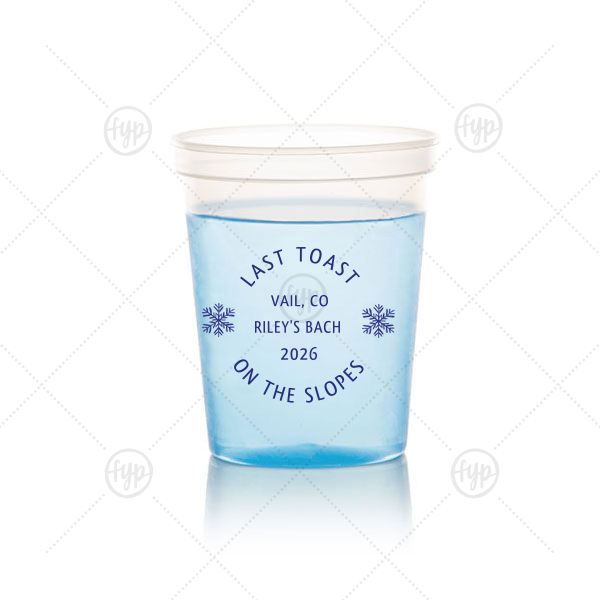 Last Toast on the Slopes Cup 16-oz. Color Changing Cup (Ink) 