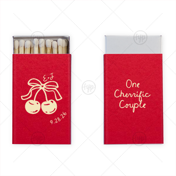 Cherry Couple Matchbox Classic Matchbox (Foil)