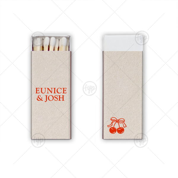 Cherry Pair Matchbox Mini Matchbox (Foil)