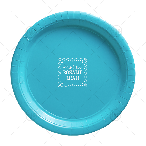 Star of David Frame Plates Appetizer Plates