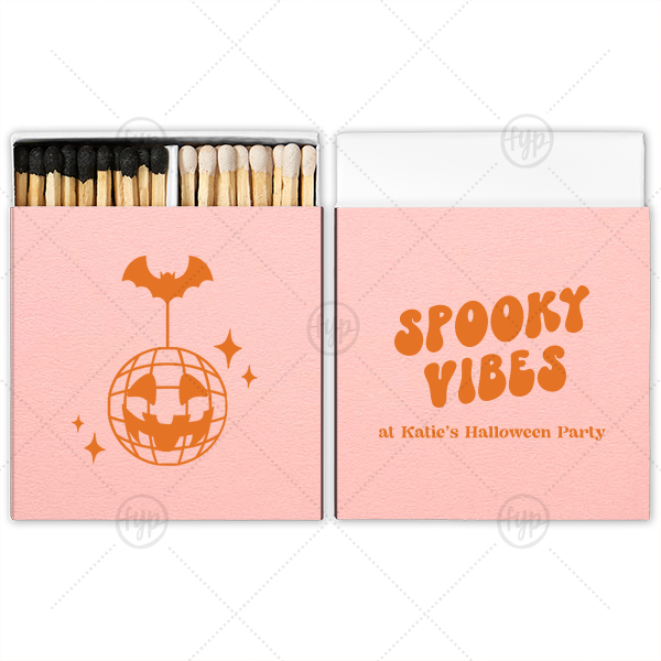 Spooky Vibes Match Two-Chamber Matchbox (Foil)
