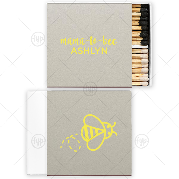 Mama To Bee Matchbox Two-Chamber Matchbox (Foil)
