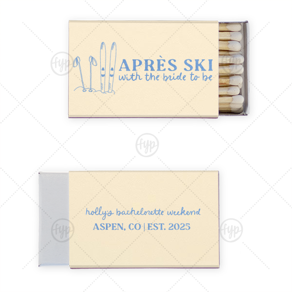 Bride to be Après Matchbox Classic Matchbox (Foil)