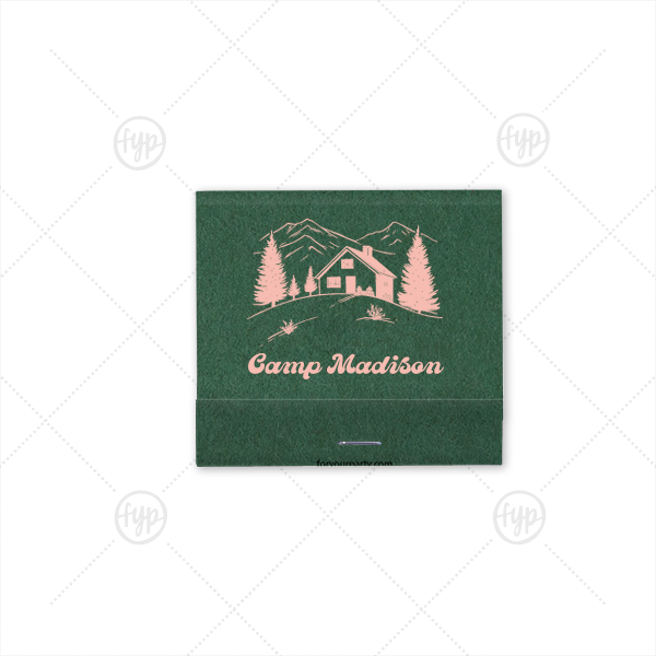 Scenic Camp Matchbook