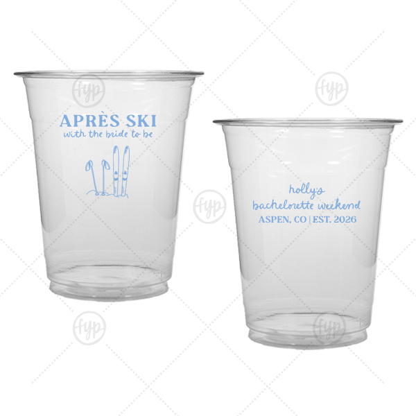 Bride To Be Après Cup 12-oz. Soft Plastic Cup (Ink)