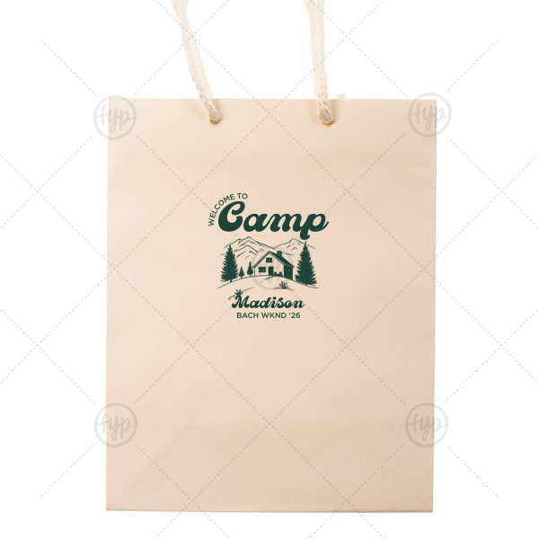 Welcome to Camp Bachelorette Gift Bag Classic Gift Bags