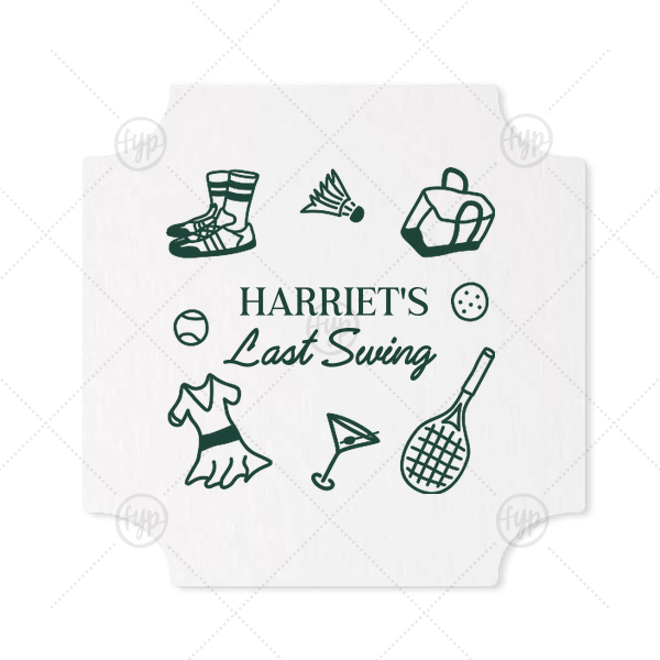 Last Swing Coaster Modern Coaster (Foil)