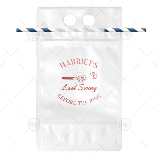 Last Swing Before The Ring Drink Pouch Drink Pouch (Foil)