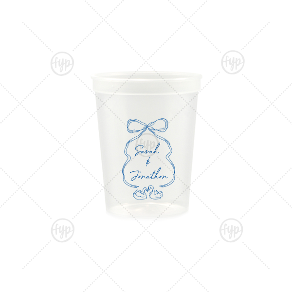 Swan Lovers Cup 12-oz. Stadium Cup (Ink)