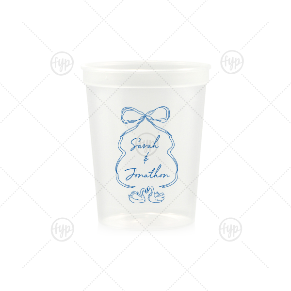 Swan Lovers Cup 16-oz. Stadium Cup (Ink)