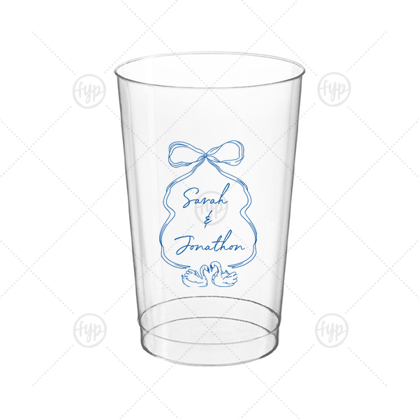 Swan Lovers Cup 14-oz. Hard Plastic Cup (Ink)