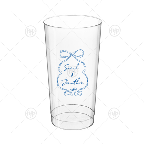 Swan Lovers Cup 16-oz. Hard Plastic Cup (Ink)