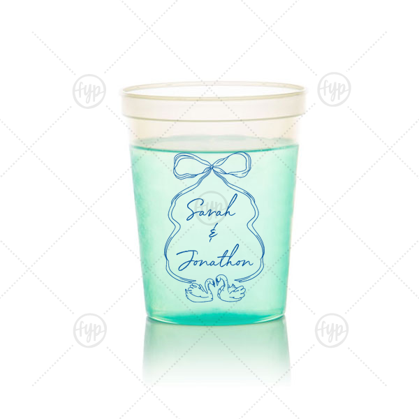 Swan Lovers Cup 16-oz. Color Changing Cup (Ink) 
