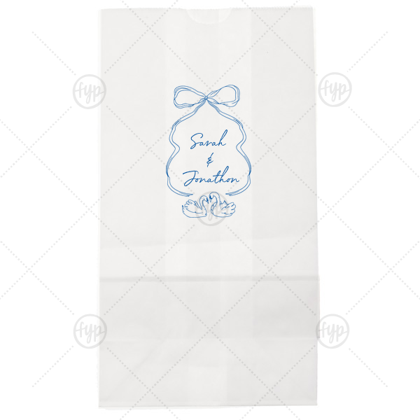 Swan Lovers Bag Lunch Bag (Foil)