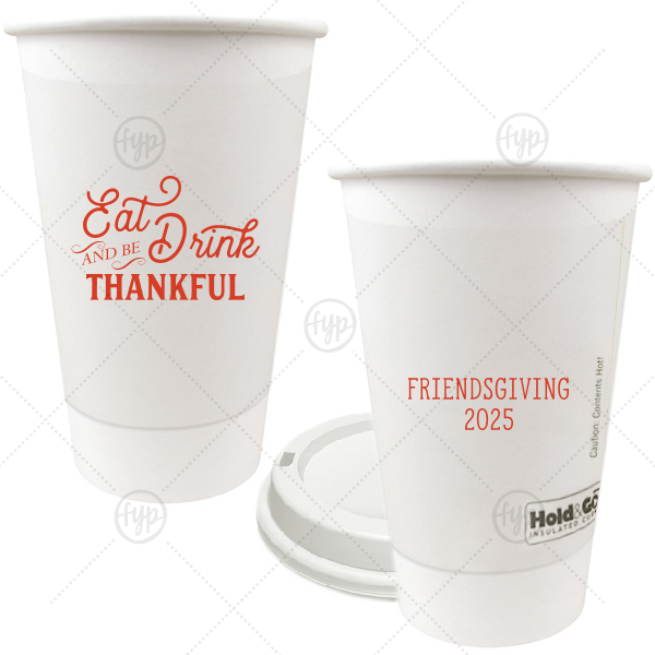 16 oz. Custom Printed Recyclable Paper Cup