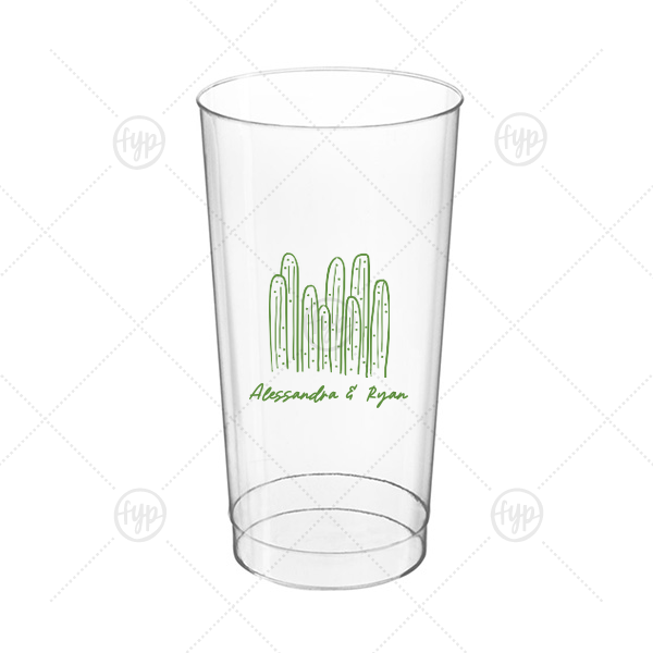 Southwest Cactus Cup 16-oz. Hard Plastic Cup (Ink)