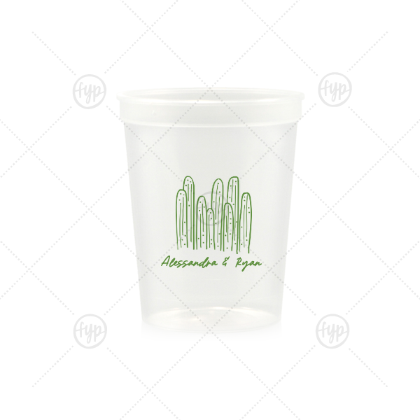 Southwest Cactus Cup 16-oz. Stadium Cup (Ink)