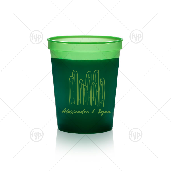 Southwest Cactus Cup 16-oz. Color Changing Cup (Ink) 