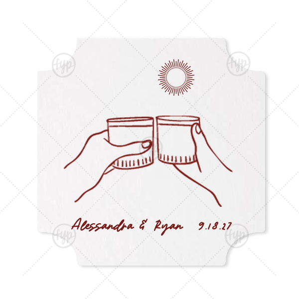 Southwest Cheers Coaster Modern Coaster (Foil)