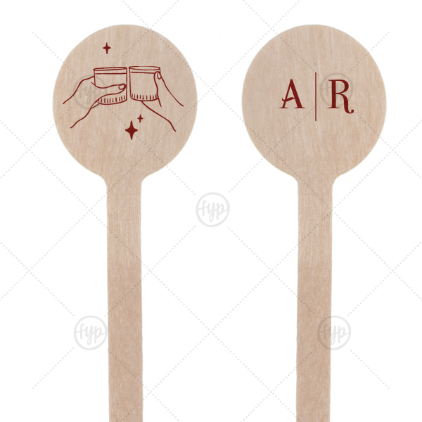 Southwest Cheers Stir Stick Round Stir Stick (Foil)