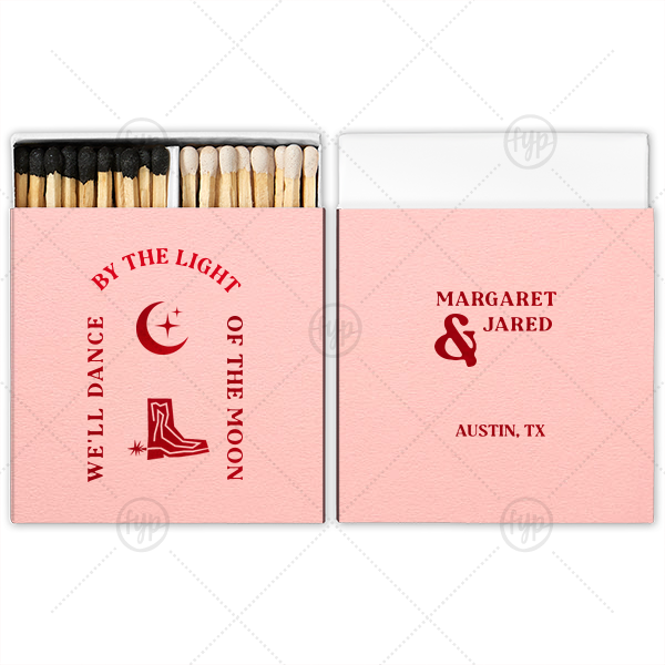 Moonlight Matchbox Two-Chamber Matchbox (Foil)