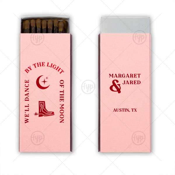 Moonlight Matchbox Cigar Matchbox (Foil)