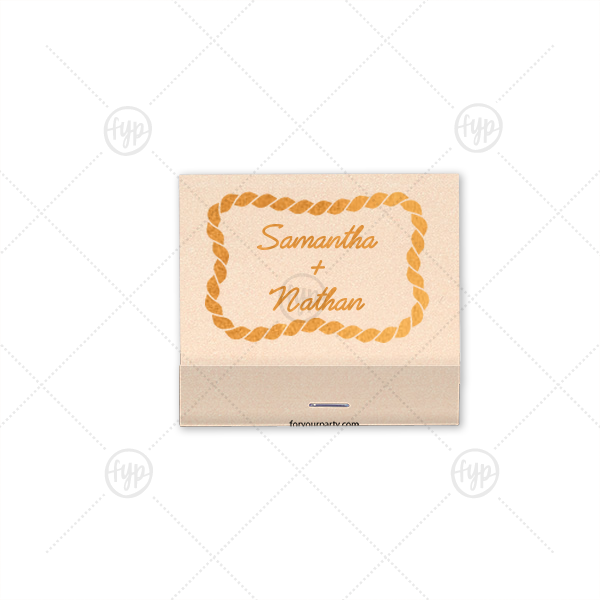 Rope Around Matchbook 30 Strike Matchbook