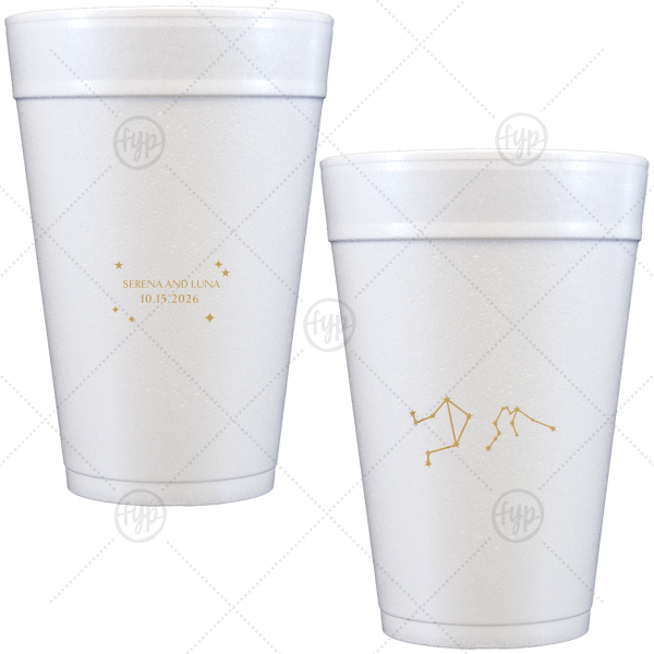 Written in the Stars Cup 32-oz. Styrofoam Cup (Ink) 