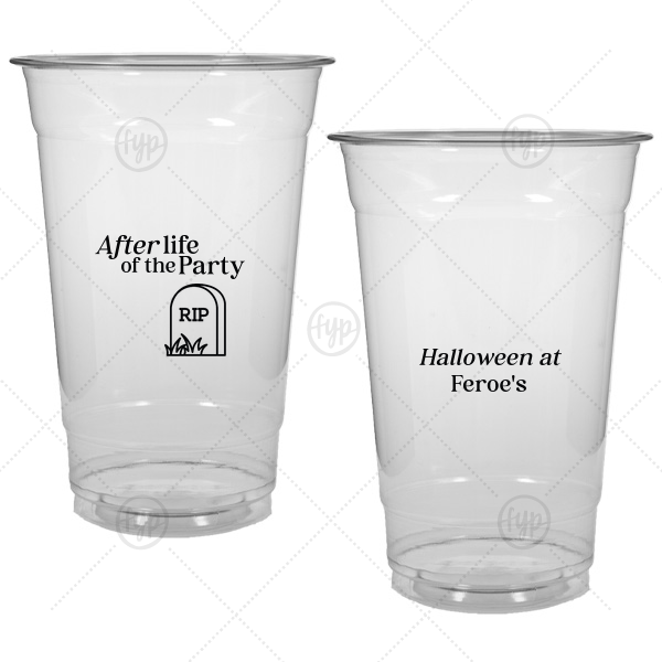 After Life of the Party Cup 20-oz. Soft Plastic Cup (Ink)
