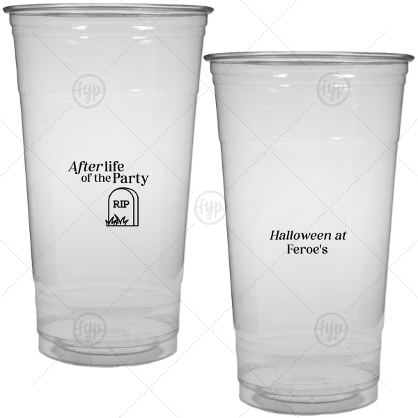 After Life of the Party Cup 32-oz. Soft Plastic Cup (Ink)