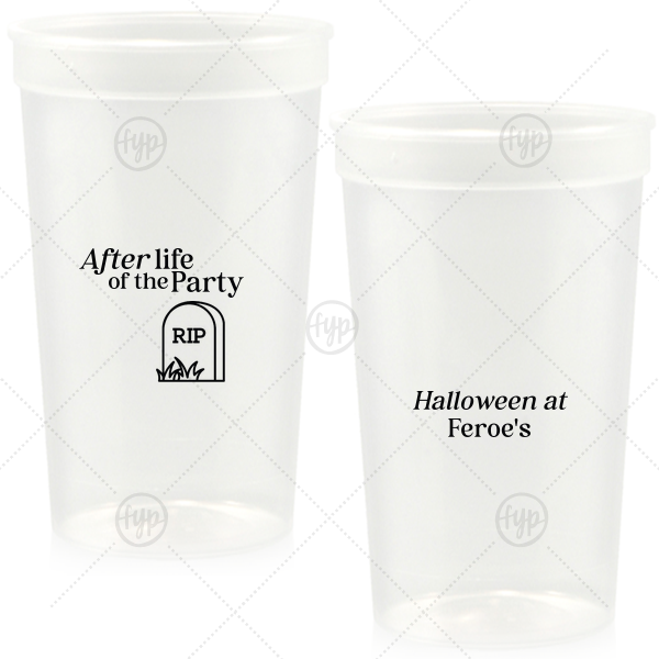 After Life of the Party Cup 32-oz. Stadium Cup (Ink)
