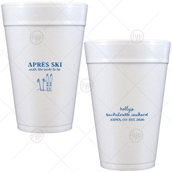 Bride To Be Après Cup 32-oz. Styrofoam Cup (Ink) 