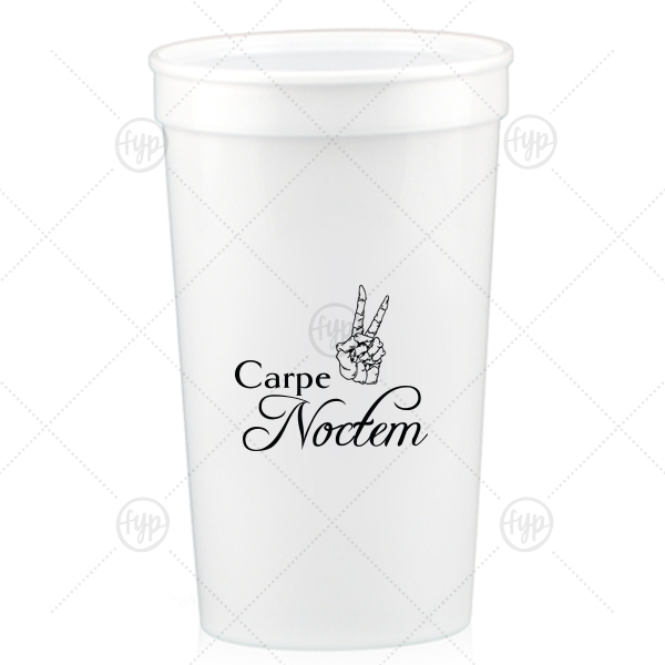 Carpe Noctem Cup 32-oz. Stadium Cup (Ink)